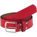 TCK Premium Leather Baseball Softball Belt (Scarlet Red 40 )