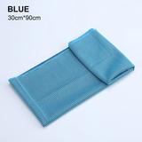 Anself Beach Cooling Towels Yoga Blanket Ultra-thin for Sports Workout Fitness Gym Pilates Travel Camping Towels