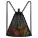 ASYTTY Drawstring Gym Bag Mesh Beach Bag Mesh Backpacks with Drawstring Net Ball Bag Gym Bag Backpack Large Mesh Bag Football Net for Swimming Diving Travel Gym