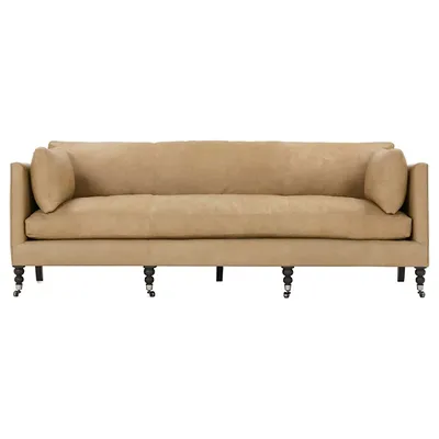 Rowe Furniture Madeline Leather Sofa