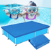 Swimming Pool Cover Rectangle Pool Cover for 8.5ft X 5.6ft (102in X 67in) for Above Ground Inflatable Pool Rectangular Frame Pool Covers Protector Dustproof Waterproof Rainproof (260x170cm)