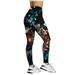 PMUYBHF Womens Plus Size Pants Pull On 4Th of July Women Casual Pants Petite Print High Waist Pants for Womens Leggings Tights Compression Yoga Running Fitness High Waist Leggings