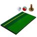 Golf Exercise Mat Training Hitting Grass Pad with Ball Backyard Indoor Practice Aids Rubber Tee Holder Fitness Supplies