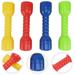 4Pcs Dumbbells Hand Weight for Kids Toy Plastic Barbell Exercise Fitness Dumbbell Equipment for Home Gym Workout