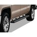 2007-2018 Chevy Silverado/GMC Sierra 1500 Crew Cab\ 2007-2019 Chevy Silverado/GMC Sierra 2500 HD/3500 HD Crew Cab\ Not For 2007 Classic Model) Stainless Steel Black 6-Inch Door to Door Side Step