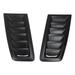 2x Hood Vent Bonnet Air Vent Hood Cover Air Flow Intake Louvers Hoods Vents for Focus RS Style Car Exterior Parts Decorative