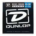 Dunlop 0.45-0.130 Guage Nickel Medium Stainless Steel Bass Guitar 5-String Set