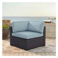 Biscayne Corner Chair With Mist Cushions