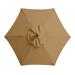 SRstrat Garden Umbrella Umbrellas Outdoor Offset Umbrella Outdoor Stall Umbrella Beach Sun Umbrella Replacement Cloth 78.7 Inch Diameter With 6 Bones