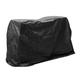 NUOLUX 210D Dacron BBQ Grill Cover Waterproof Heavy Duty Patio Outdoor Barbecue Smoker Grill Cover Outdoor Furniture Dust Cover for Home (Black)