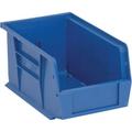 24 Pack of 7 3/8 Deep x 4 1/8 Wide x 3 High Blue Stack and Hang Bins