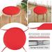 Cushion Round Garden Chair Pads Seat Cushion For Outdoor Bistros Stool Patio Dining Room Four Ropes mom gifts Red 14.82*14.82 inch