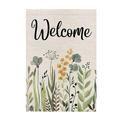 Decorative Welcome Spring Spring Flower Garden Flags Spring Flower Garden Flags Are Welcome to Print Double Sided Flax Garden Flags Daisy Decoration