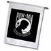 POW MIA Black and White 18 x 27 inch Garden Flag fl-110013-2