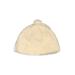 JJ Cole Collections Beanie Hat: Ivory Solid Accessories - Size 6-12 Month