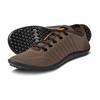 Barfußschuh LEGUANO "GO", Damen, Gr. 42, braun, Textil, sportlich, Schuhe Barfußschuh Schnürschuh, mit praktischer Schnürung, Freizeitschuh, Halbschuh, Schnürschuh, Topseller