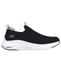 Skechers Men's Vapor Foam - Covert Sneaker | Size 10.5 Wide | Black/Gray | Textile/Synthetic | Vegan | Machine Washable