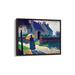 Amrita Sen Arrival Framed On Canvas Print Canvas | 25.25 H x 33.25 W x 1.75 D in | Wayfair SECA18PFWA32x24
