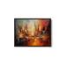 Amrita Sen Cityscape Framed On Canvas Print Canvas | 25.25 H x 33.25 W x 1.75 D in | Wayfair SECA11PFWA32x24