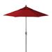 California Umbrella Pacific Trail Series Market Canvas Umbrella Metal in Red | Wayfair GSPT758010-5403
