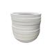 17 Stories Fiberglass Pot Planter Fiberglass in White | 22 H x 22 W x 22 D in | Wayfair 2D73C21F6B7B4FCBB14B74DFA0BD94E6