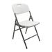 Inbox Zero 650 lb Capacity Portable Outdoor Garden Folding Chair For Events Plastic/Resin in Black/Gray/White | Wayfair