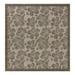 White 94 x 94 x 0.3 in Area Rug - Winston Porter Mehpare Indoor/Outdoor Area Rug Polypropylene | 94 H x 94 W x 0.3 D in | Wayfair