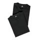 T-Shirt LERROS "LERROS Doppelpack T-Shirt, V-Neck in Premium Baumwollqualität" Gr. S, schwarz (black) Herren Shirts T-Shirts