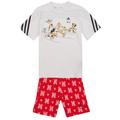 adidas LK DY MM T SET boys's Sleepsuits in White