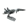 1/100 Échelle Russe SU-35 Chasseur Alliage Moulé Sous Pression Avion Modèle Avion pour Table Maison