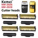 Kemei Original Electric Shavers phérique feuille d'or couteau filet et tête de coupe adapté à