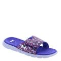 Under Armour Ignite Pro GRH Strp SL - Womens 6 Pink,Purple Sandal Medium