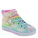 Skechers Twinkle Sparks-Shooting Star Brights 314775L - Girls 2 Youth Multi Oxford Medium
