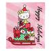 ENT 236 Hello Kitty, Happy Holidays Silk Touch Throw Blanket