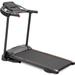 Folding Treadmill Motorized Running Jogging Machine with Audio Speakers and Incline Adjuster