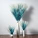 WhizMax 4 pcs Extra Large Faux Pampas Grass Decor 44 Inch Large Tall Fluffy Artificial Pampas Grass for Tall Floor Vases Rustic Wedding Arrangement Boho Home Decor Gradient Blue