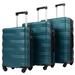 3 Pcs Set Hardshell Luggage,Lightweight Spinner Suitcase with TSA Lock