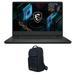 MSI GP66 Leopard Gaming/Entertainment Laptop (Intel i7-11800H 8-Core 15.6in 144Hz Full HD (1920x1080) NVIDIA RTX 3080 64GB RAM 8TB PCIe SSD Backlit KB Wifi Win 11 Pro) with Atlas Backpack