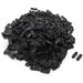 500 Pcs 4x 1mm Black Plastic Cable Clamp Wire Tie Mount Screws Fixed Base Clip Harness Fastener(500 Pcs 4x 1mm Cable de plÃ¡stico negro Abrazadera Atadura de cables Tornillos Base fija Clip ArnÃ©