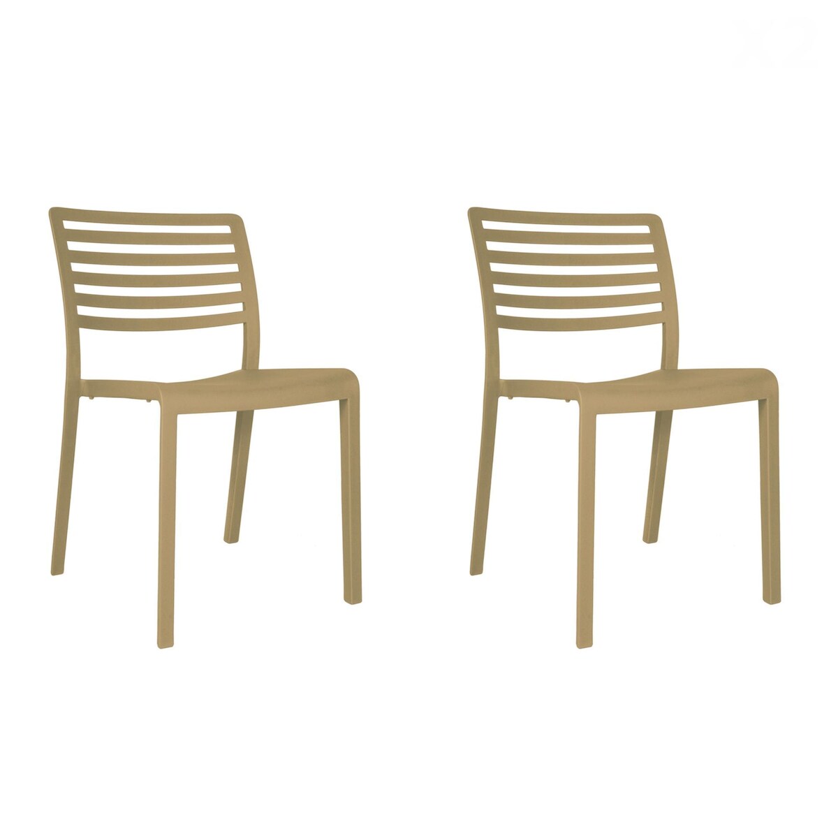 Resol LAMA Stuhl Indoor, Outdoor Set 2 Sand Image