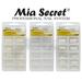 Mia Secret - Nail Tips - PERFECTION - 100 TIPS - (BLISTER) - ALL 3