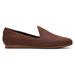 TOMS Women's Brown Leather Darcy Flat Shoes, Size 8.5