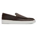 TOMS Men's Brown Leather Travel Lite Loafer Sneaker Shoes, Size 14