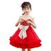 HuaAngel Big Girls Little Girls Sparkling Ribbon Mesh Cake Dress X479 Sizes 3T-14