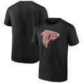 Men's Fanatics Branded Black Atlanta Falcons Chrome Dimension T-Shirt