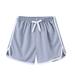 Toddler Boys Girls Solid Sport Shorts Kids Beach Shorts Cheer Trunks Mesh Short Set