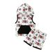Toddler Boys Sleeveless Cartoon Cow Prints Hooded T Shirt Vest Tops Shorts Outfits Flowers for New Baby Boy Boy Baby Set