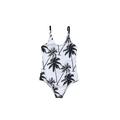 Bowanadacles Family Matching Daddy Mommy and Me One Piece Floral Printed Swimsuit