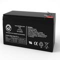 Universal Power Group UB1280-F2 D5779 12V 7Ah Sealed Lead Acid Battery - This Is an AJC Brand Replacement