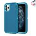 iPhone 11 Pro Heavy Duty Case {Shock Proof Case with 3 Layer Rubber Shatter Resistant [Tough Armour] Rugged Case Compatible for iPhone 11 Pro} Teal